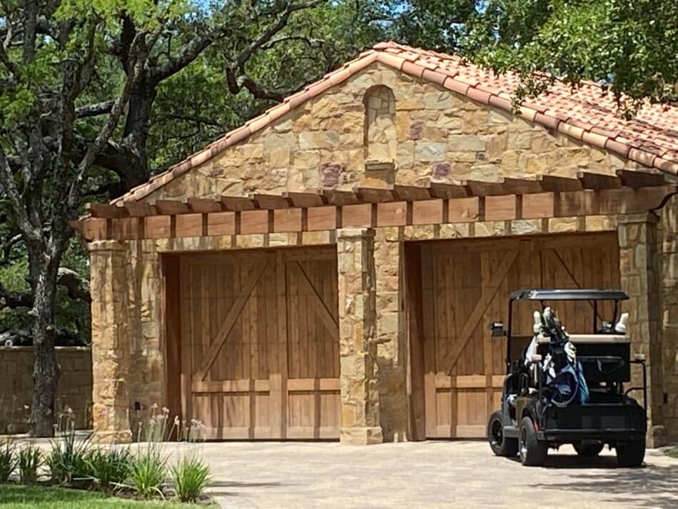 Garage door service completed by Door Pro Plus for a homeowner in Burnet, TX