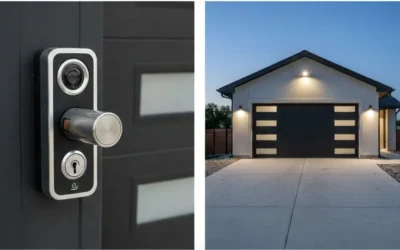 What Features Are Included in Garage Door Security Upgrades in Tow, TX?